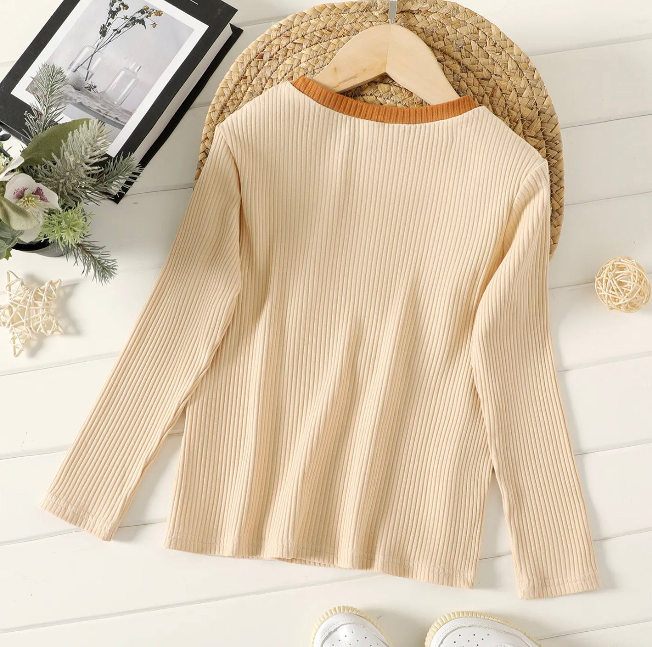 Apricot Long Sleeve