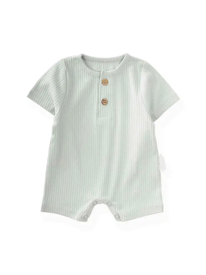 Mint Baby Romper