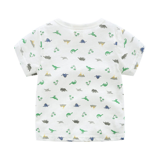 Dinosaur Pattern T-Shirt